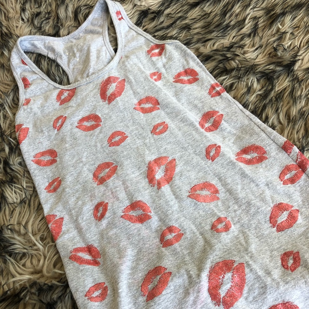 Racer Back Kisses Tank